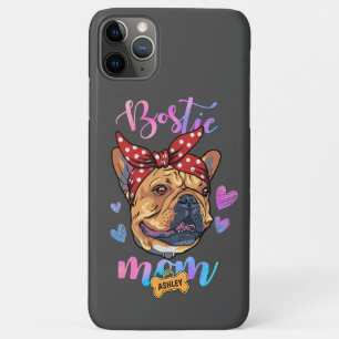 Boston Terrier Mama Watercolor Dog Mama GIft Case-Mate iPhone Hülle