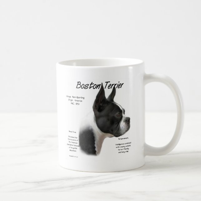 Boston Terrier Meet Breed Tasse (Rechts)