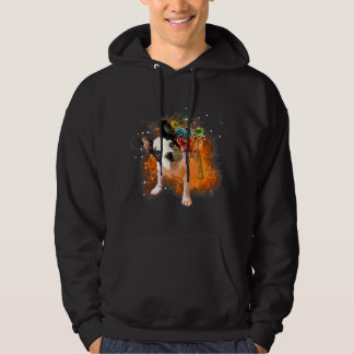Boston Terrier Miracle Pumpkins Halloween Hoodie