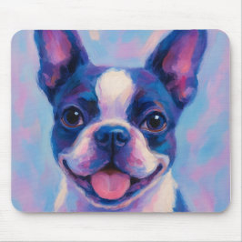Boston Terrier Mouse Pad Mousepad