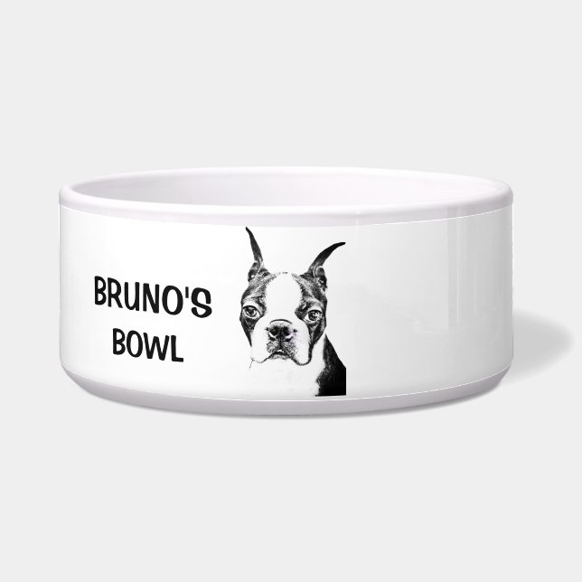 Boston Terrier Napf (Vorderseite)