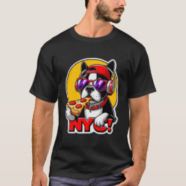 BOSTON TERRIER-NYC-STIL 2 T-Shirt