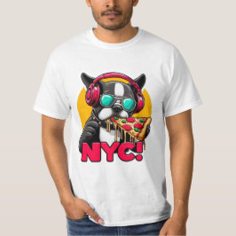 BOSTON TERRIER-NYC STIL T-Shirt