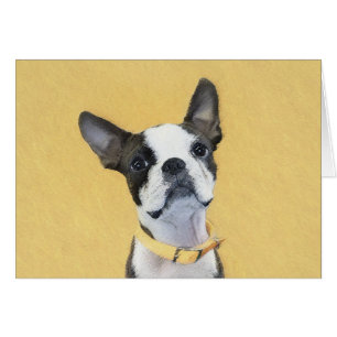 Boston Terrier Painting - Niedliche Original Dog A