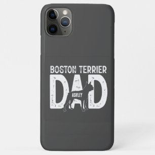 Boston Terrier Papa Hund Papa Geschenk Etui Case-Mate iPhone Hülle