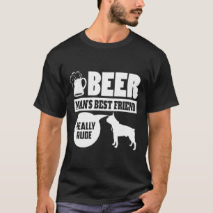 Boston Terrier Pet Dog Bester Freund Zitat T-Shirt