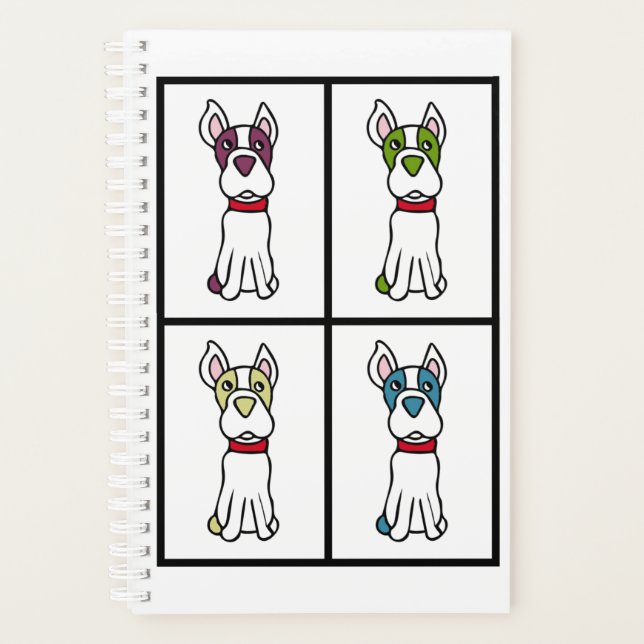 Boston Terrier Planer (Vorderseite)