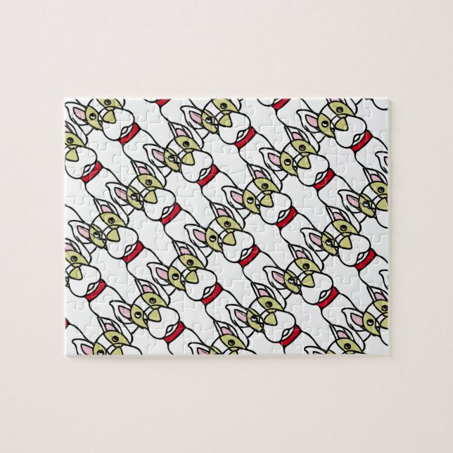 Boston Terrier Puzzle (Horizontal)