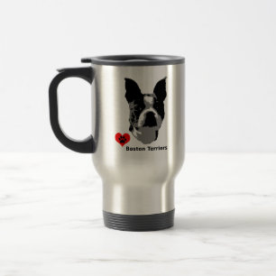 Boston-Terrier-Reise-Tasse Reisebecher