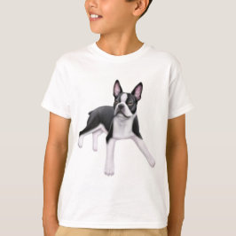 Boston-Terrier scherzt T - Shirt