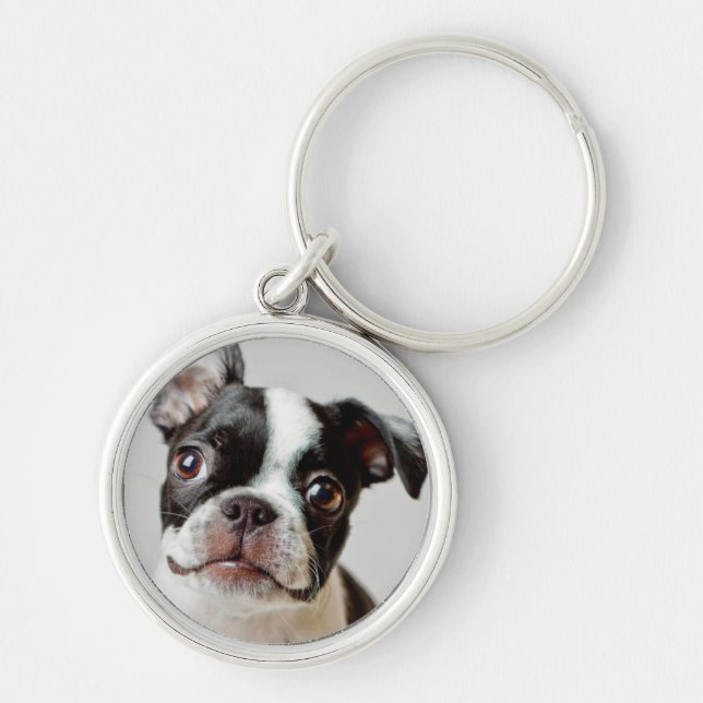Boston Terrier Schlüsselanhänger (Vorne)
