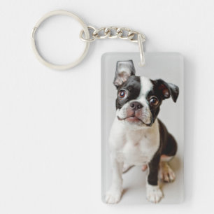 Boston Terrier Schlüsselanhänger