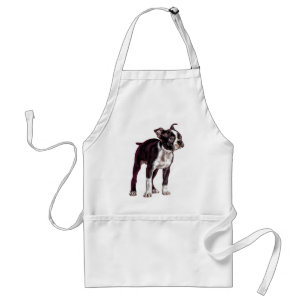 Boston Terrier Schürze
