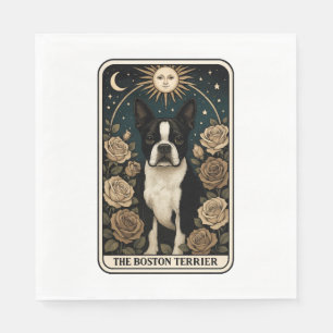 Boston Terrier Serviette