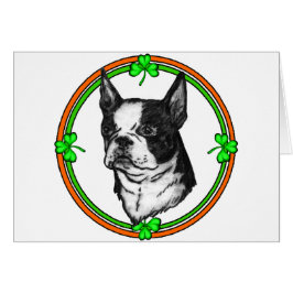 Boston Terrier St Patrick's Day