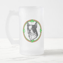Boston Terrier St Patrick's Day Kaffeetasse