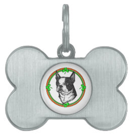 Boston Terrier St Patrick's Day Tiermarke
