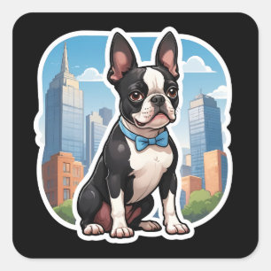 Boston Terrier Sticker