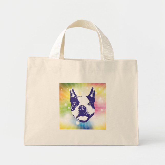 Boston Terrier Sunbury Mini Stoffbeutel (Vorne)