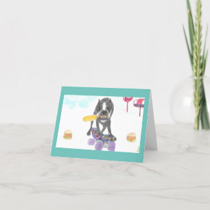 Boston Terrier Sweet Dream Dankeskarte