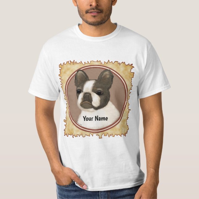 Boston Terrier T-Shirt (Vorderseite)