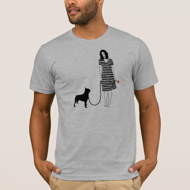 Boston Terrier T-Shirt (Vorderseite)