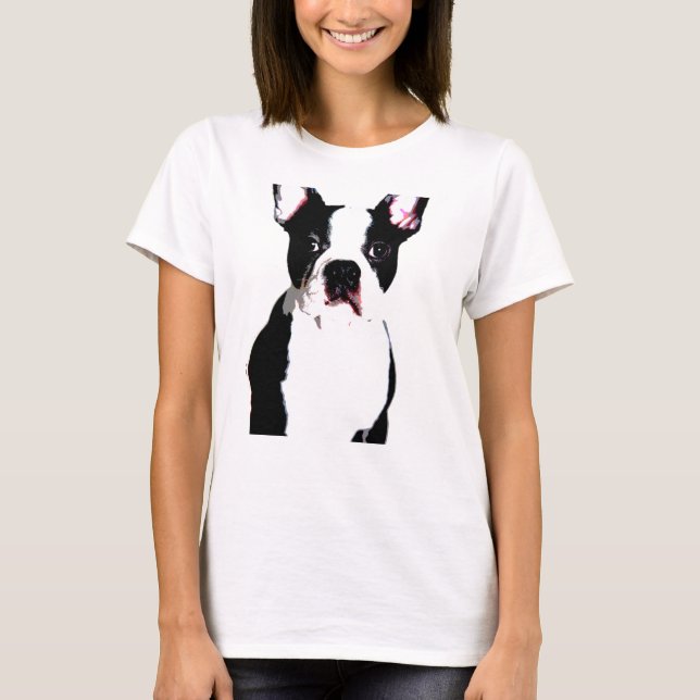 Boston Terrier T-Shirt (Vorderseite)