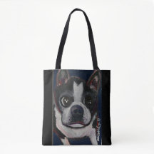 Boston-Terrier-Taschen-Tasche (kundengerecht)