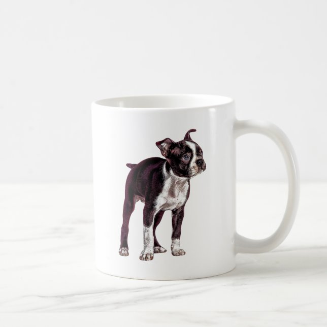 Boston Terrier Tasse (Rechts)