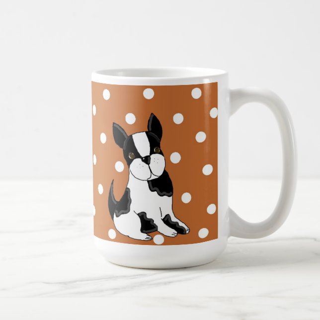 Boston Terrier Tasse (Rechts)