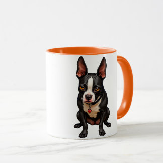 Boston Terrier Tasse