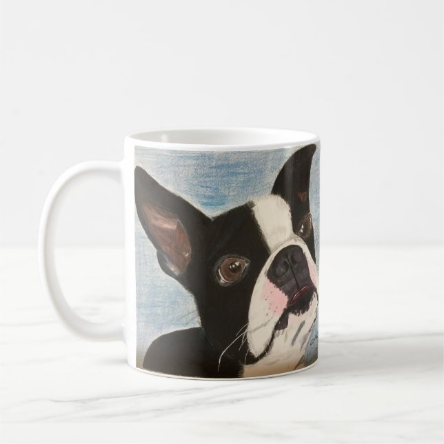 Boston-Terrier-Tasse Tasse (Links)
