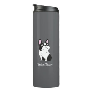 Boston Terrier Thermosbecher