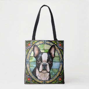 Boston Terrier Tote Bag