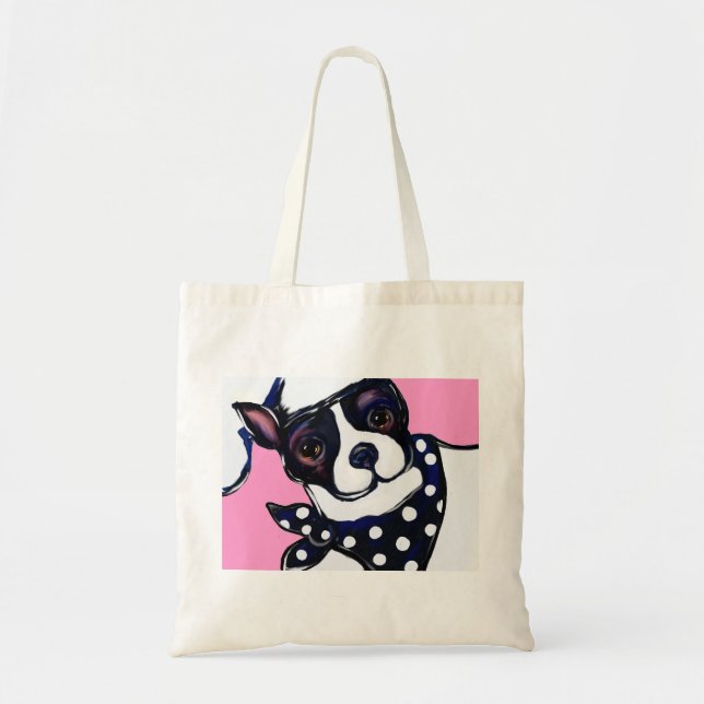 BOSTON TERRIER TRAGETASCHE (Vorne)