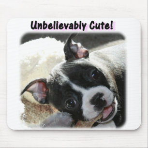 Boston Terrier: Unglaublich niedlich! Mousepad
