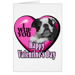 Boston Terrier Valentinstag