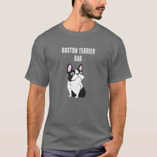 Boston Terrier Vater T-Shirt