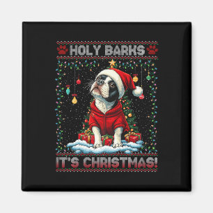 Boston Terrier Weihnachtsbaumdekorationen Liebe Magnet