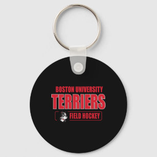 Boston Terriers Icon Schrift Feldhockey - Neutral Schlüsselanhänger