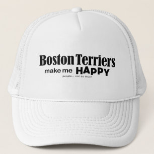 Boston Terriers macht mich glücklich Truckerkappe