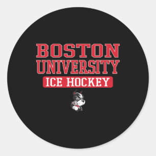 Boston Terriers Vintage-Mannschaft Eishockey - Neu Runder Aufkleber