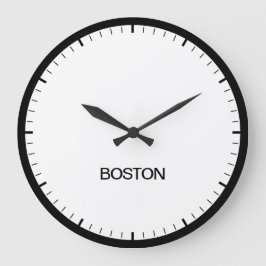 Boston Time Zone Newsroom Style Uhr