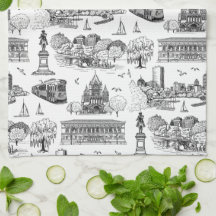 Boston Toile (Anniversar-Ausg.) Schwarz/Weiß