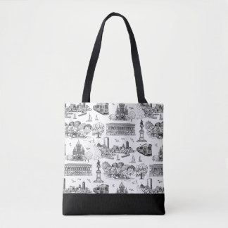 Boston Toile (Anniversar-Ausgabe) Schwarz/Weiß