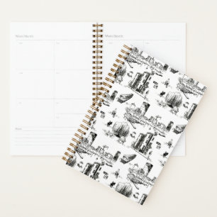 Boston Toile Planner Planer