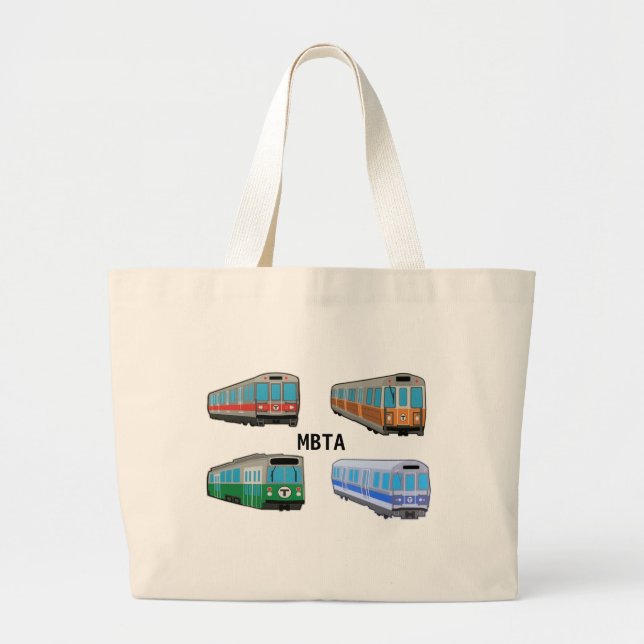 Boston Tote Bag Jumbo Stoffbeutel (Vorne)