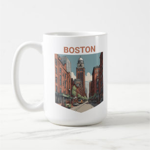 Boston Traveller - Eine tolle Geschenkidee Kaffeetasse