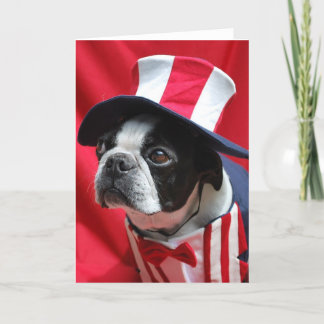 Boston Uncle Sam Card Karte