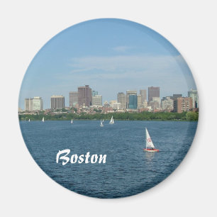 Boston und der Charles River Magnet